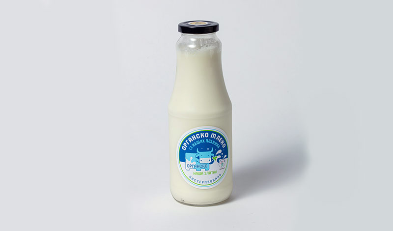 Органско пастеризовано млеко